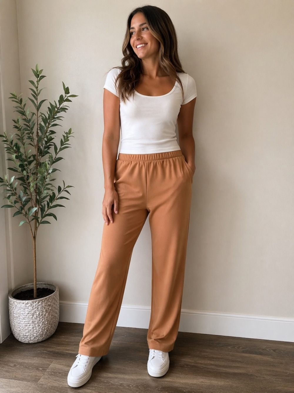 Soft Surroundings bootcut knit pants